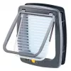 FERPLAST Swing 11 gris – puerta para perros y gatos – 31 x 9,6 x 38,4 cm