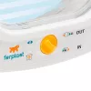 FERPLAST Swing 9 - puerta para perros medianos y gatos grandes, blanca