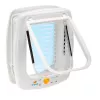 FERPLAST Swing 9 - puerta para perros medianos y gatos grandes, blanca