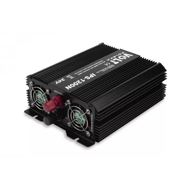 Convertidor de tensión Volt 800/1200W 24V a 230V modelo 20039
