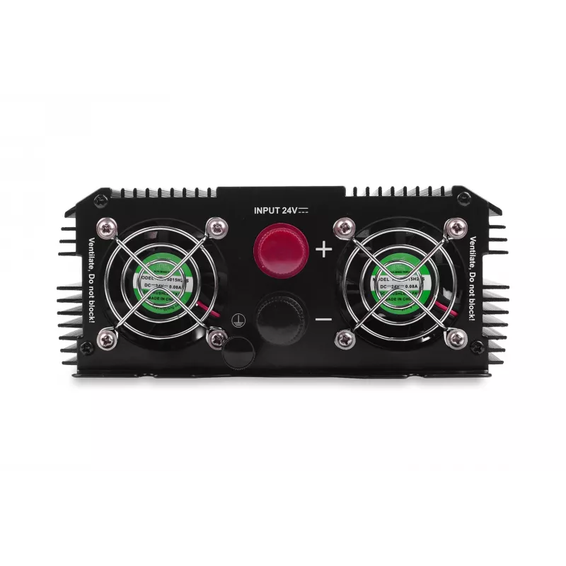 Convertidor de tensión Volt 800/1200W 24V a 230V modelo 20039
