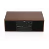 Minicadena JVC RD-E761, 2x8 W RMS, Bluetooth 4.2, USB, CD, FM, carcasa de madera, negra