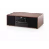 Minicadena JVC RD-E761, 2x8 W RMS, Bluetooth 4.2, USB, CD, FM, carcasa de madera, negra