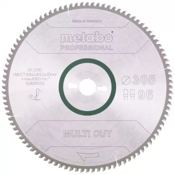 Disco de sierra Metabo 628091000 30,5 cm