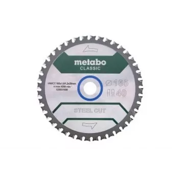 Disco de sierra circular Metabo 628651000 16,5 cm para metal