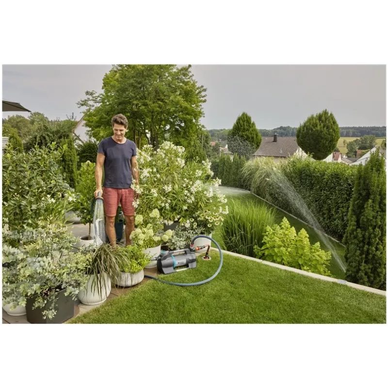 Bomba de jardín 6300 SilentComfort gris oscuro acero inoxidable 1050 W Bluetooth modelo 2023