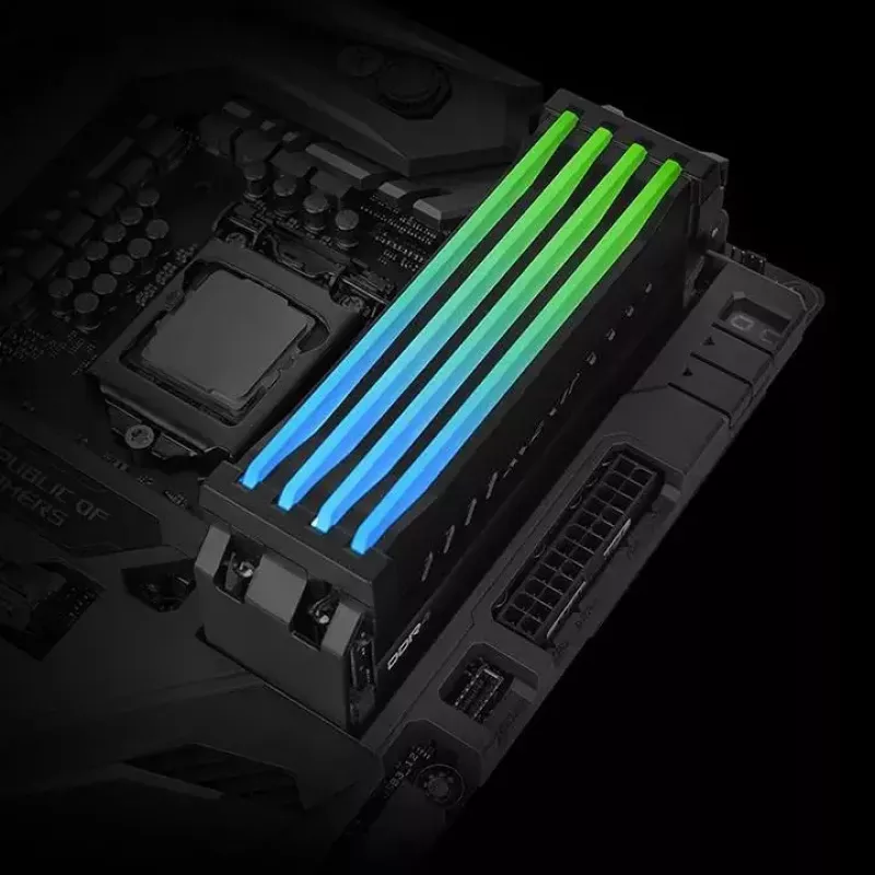 Thermaltake S100 Memory Lighting Kit, negro