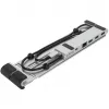 Soporte portátil con dock integrado estación de acoplamiento + soporte para portátil USB-C 3.2 Gen 1 Thunderbolt 3