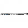 Soporte portátil con dock integrado estación de acoplamiento + soporte para portátil USB-C 3.2 Gen 1 Thunderbolt 3