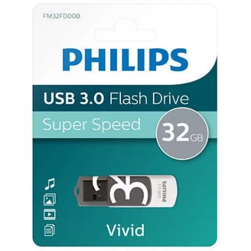 Memoria flash USB Philips 32 GB USB Type-A 3.2 Gen 1 FM32FD00B