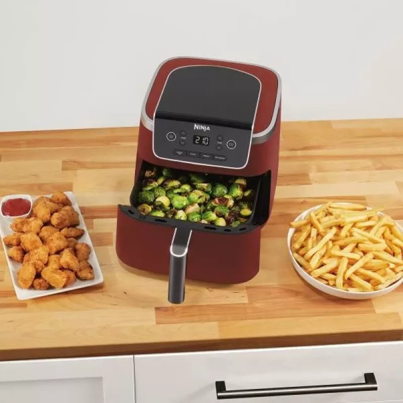Freidora Ninja AF140EUCM single 4,7 L freidora de aire vertical color canela