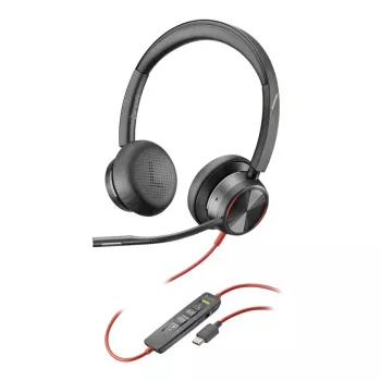 Poly Blackwire 8225 Auricular estéreo – On-Ear – USB-C, con cable (214407-01)