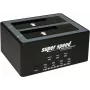 ROLINE - Base de acoplamiento para HDD - Bahías: 2 - 6,4 cm, 8,9 cm (2,5, 3,5) - SATA 6Gb/s - 600 MBps - USB 2.0 - Negro (16.01.4122)