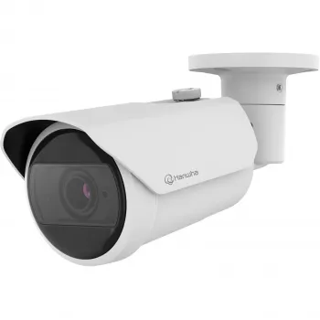 Hanwha Techwin Cámara IP Bullet Serie Q QNO-C9083R 8 MP IR AI - Cámara de red