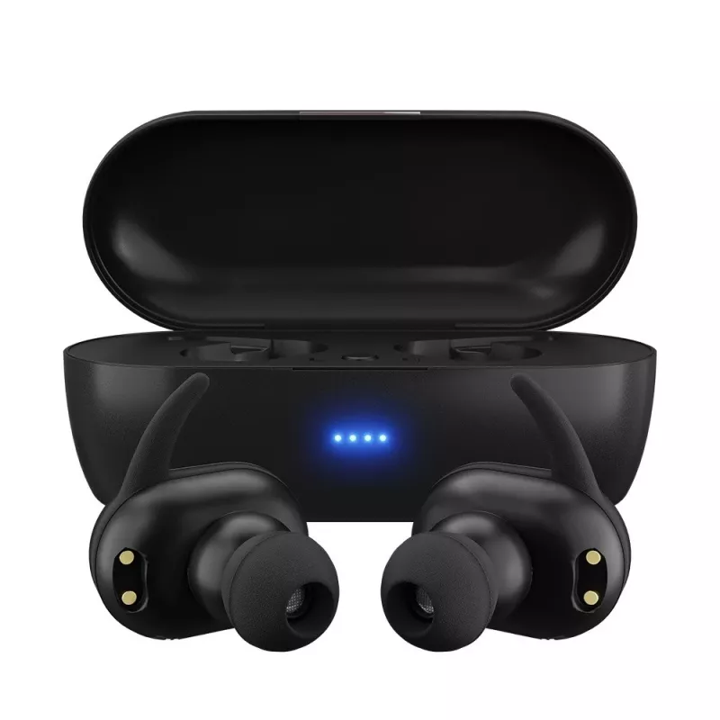 MAXELL MINI DUO Auriculares inalámbricos in-ear con estuche de carga Negro