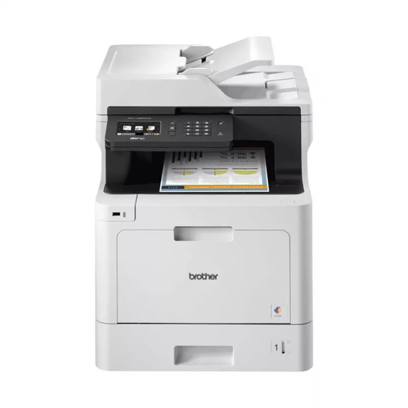 Impresora multifunción láser color Brother MFC-L8690CDW — A4 color, 2400×600 dpi, 31 ppm, dúplex, WLAN