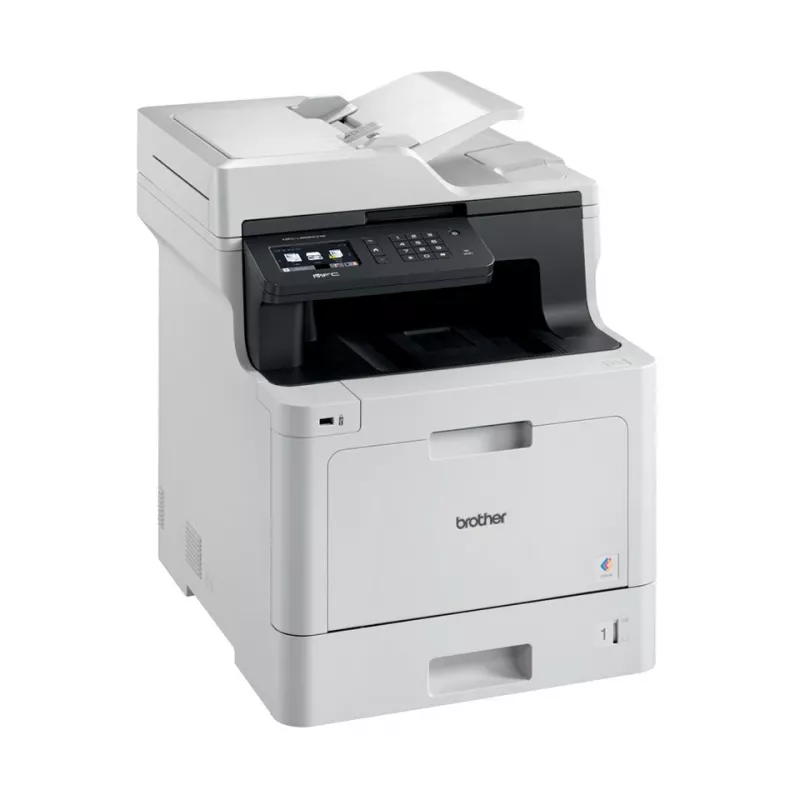 Impresora multifunción láser color Brother MFC-L8690CDW — A4 color, 2400×600 dpi, 31 ppm, dúplex, WLAN