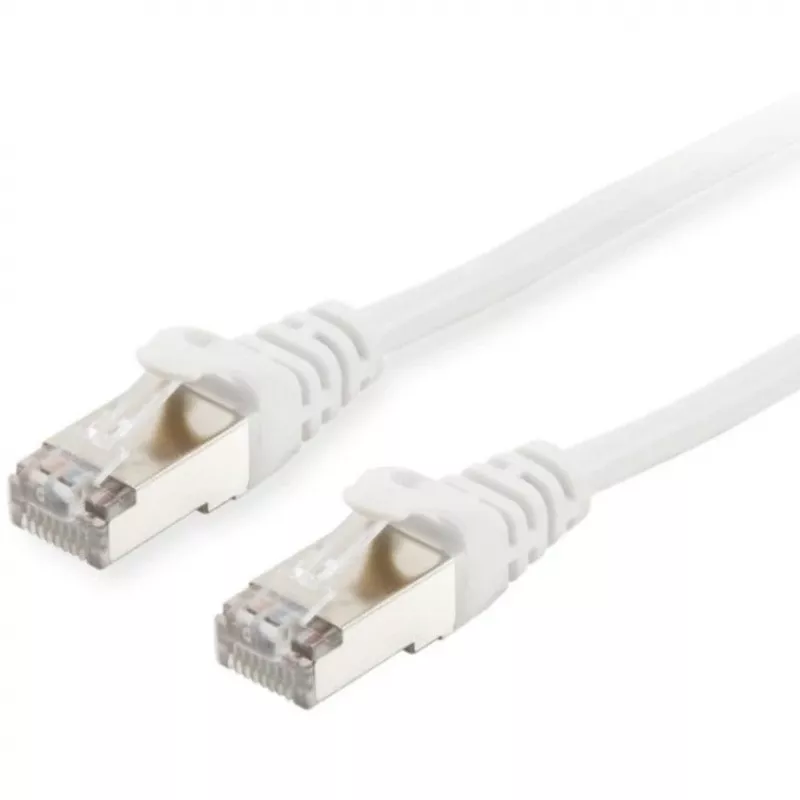 Equip 635513 Set de cables de red Cat.6 S/FTP LSZH, RJ-45, 0,25 m, blanco, 100 uds.