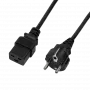 Cable de alimentación LogiLink CP152 Negro 1,8 m CEE7/7 IEC C19 (CP152)