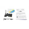EXSYS Tarjeta PCIe 2 puertos USB 3.2 Gen 1 3A Renesas