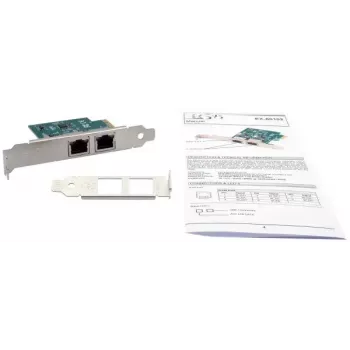 Tarjeta de red interna EXSYS EX-60102 1000 Mbit/s PCI Express Cableada
