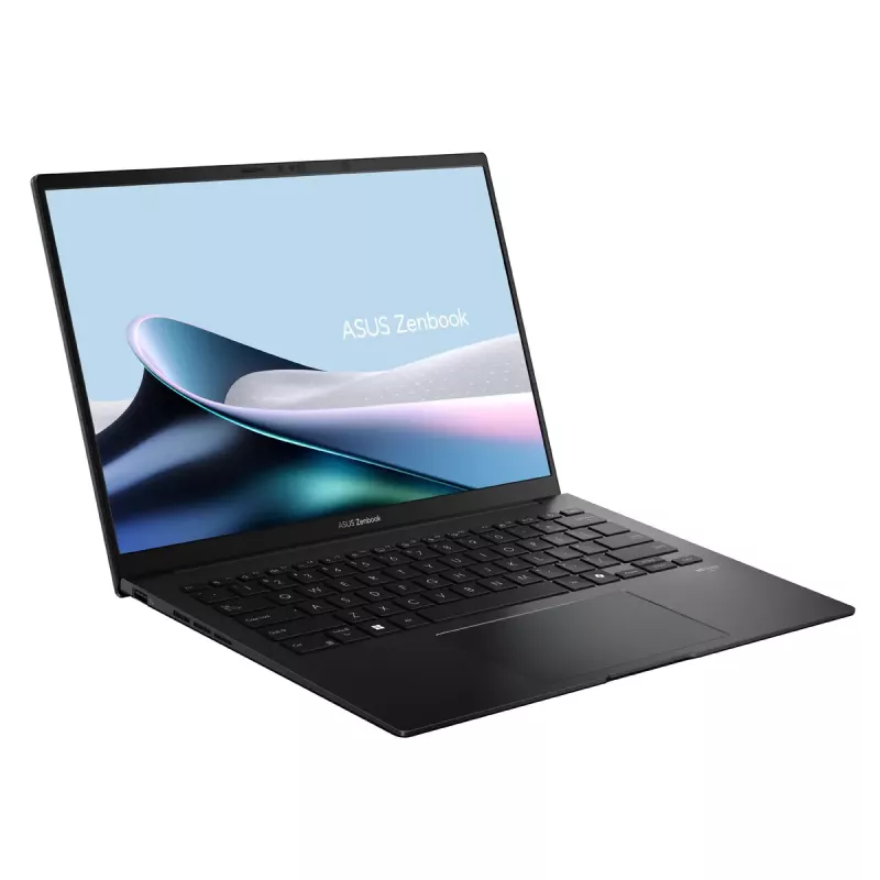 Portátil ASUS Zenbook 14 OLED UM3406KA-WS79T — 14 pulgadas WUXGA pantalla táctil, AMD Ryzen AI 7 350 2 GHz, 32 GB LPDDR5x, 1 TB SSD, Windows 11 Home, Negro