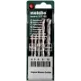 Set de brocas helicoidales para hormigón Metabo 627180000 — 5 piezas: 4, 5, 6, 8, 10 mm