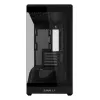 Caja de PC mini torre Lian Li Vector V100R MINI — Mini-ITX/Micro-ATX, cristal templado, 3x120mm lateral + 1x120mm ventilador trasero, 2x 2,5 pulgadas + 1x 3,5 pulgadas bahías, negro