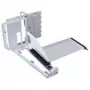 Kit de montaje vertical para GPU Lian Li G89.VG4-5-V4W.00 con cable riser PCIe 5.0, blanco