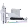 Kit de montaje vertical para GPU Lian Li G89.VG4-5-V4W.00 con cable riser PCIe 5.0, blanco
