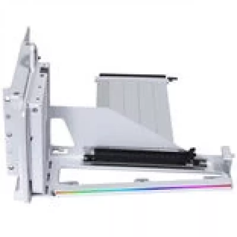Kit de montaje vertical para GPU Lian Li G89.VG4-5-V4W.00 con cable riser PCIe 5.0, blanco