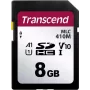 Transcend 410M - Tarjeta de memoria flash - 8 GB - A1 / Video Class V10 / UHS-I U1 / Class10 - microSDHC UHS-I (TS8GSDC410M)