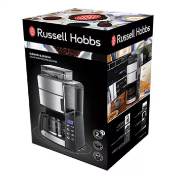 Cafetera Russell Hobbs Grind & Brew plata 25610-56 2561056 (25610-56)