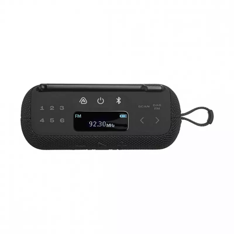 JBL Tuner 3 Radio portátil DAB/DAB+/FM, 7 W, negro