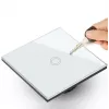 Interruptor de luz táctil Wi‑Fi inteligente MACLEAN MCE715W — control táctil, conectividad Wi‑Fi