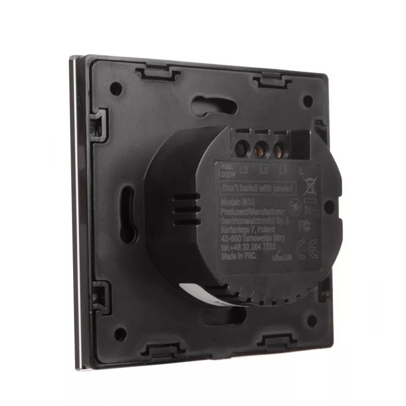 Interruptor de luz táctil Wi‑Fi inteligente MACLEAN MCE715W — control táctil, conectividad Wi‑Fi