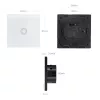 Interruptor de luz táctil Wi‑Fi inteligente MACLEAN MCE715W — control táctil, conectividad Wi‑Fi
