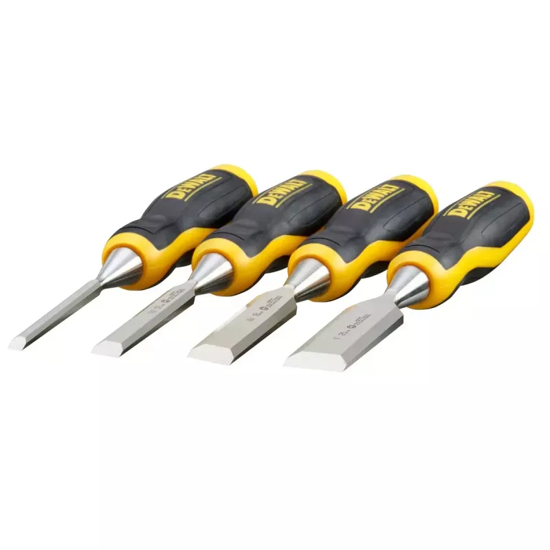 Juego de formones para madera DeWALT DWHT0-16063 4 piezas