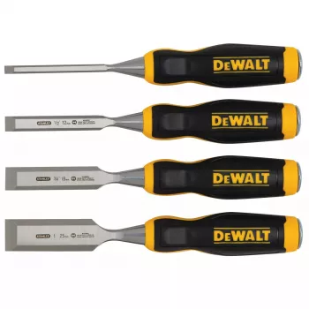 Juego de formones para madera DeWALT DWHT0-16063 4 piezas