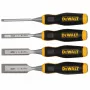 Juego de formones para madera DeWALT DWHT0-16063 4 piezas