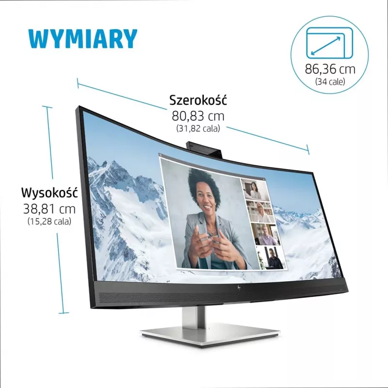 Monitor HP E34m G4 34 pulgadas Wide Quad HD 3440 x 1440 píxeles