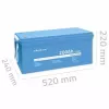 Batería de vehículo Qoltec 53707 Litio-hierro-fosfato 200 Ah 12,8 V