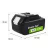 Batería Green Cell PTMA18V5 de iones de litio 5Ah 600g