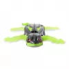 HEX BOTS | Robot RC gecko trepador de pared interactivo de juguete | Verde/Gris