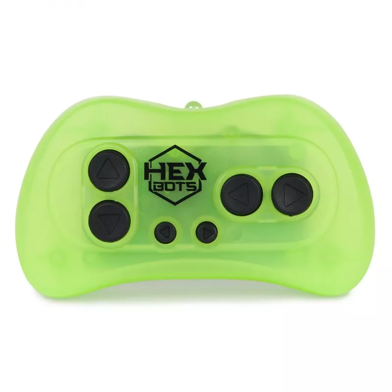 HEX BOTS | Robot RC gecko trepador de pared interactivo de juguete | Verde/Gris
