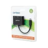 Dock/hub USB-C Manhattan, puertos (x3): HDMI, USB-A y USB-C, 5 Gbit/s (USB 3.2 Gen1 alias USB 3.0), con Power Delivery (60W) al puerto USB-C (Nota: fuente de alimentación USB-C adicional y USB-