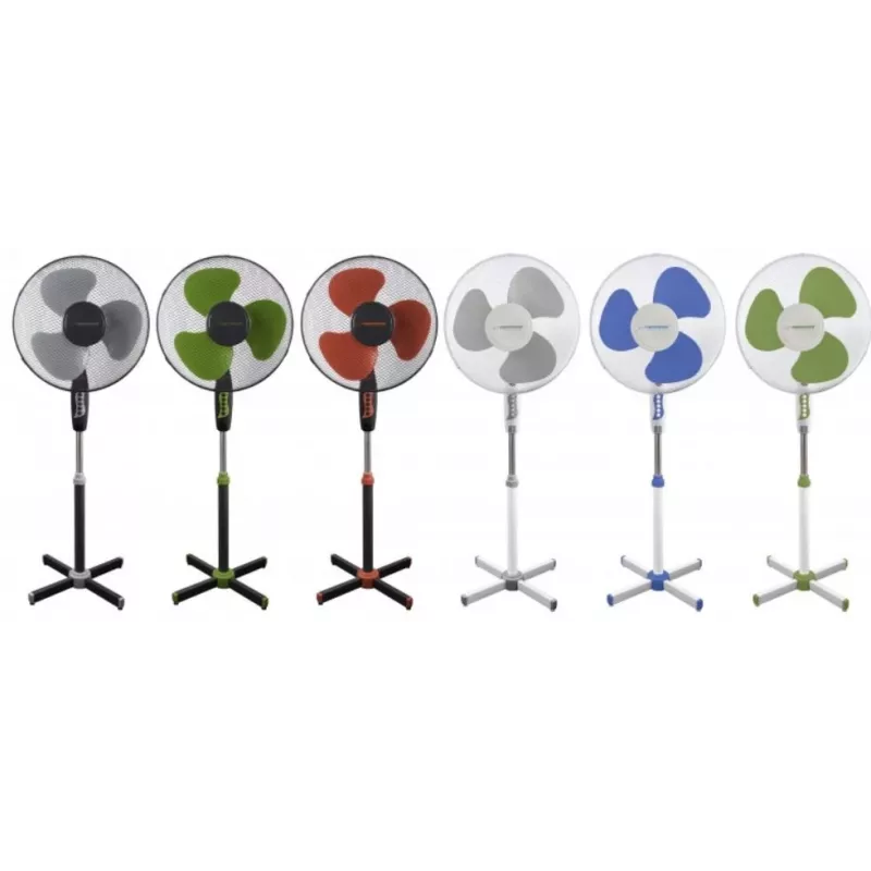 Ventilador refrigerador Hurricane blanco-gris