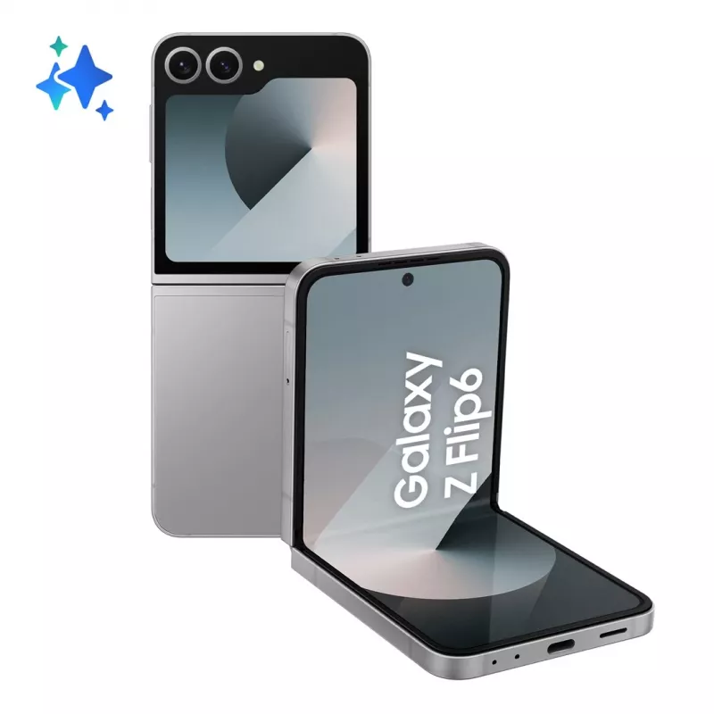 Samsung Galaxy Z Flip6 17 cm (6.7) Dual SIM Android 14 5G USB Type-C 12 GB 256 GB 4000 mAh plata