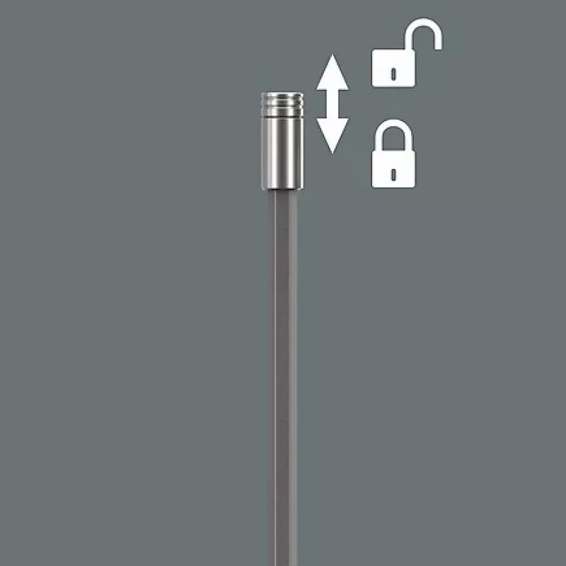 Destornillador Wera Kraftform compact 27 XL SHK 1 para bits de fontanería 1/4 300 mm (05136075001)