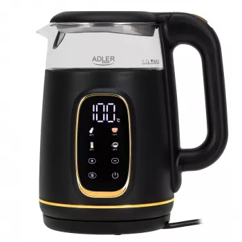 ADLER AD 1305 Hervidor negro-dorado
